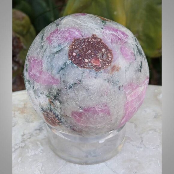 48mm cobaltoan calcite from CONGO 01 positivity HARMONY love - Picture 3 of 8